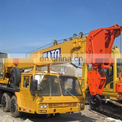 Loading Service of Japan 50ton Truck Crane, Cheap Used Kato Nk500e Cranes Loading in Shanghai Port photo-3