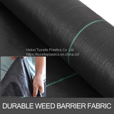 Pp Woven Weed Barrier Anti Uv Landscape Agricultural Weed Control Ground Cover Mat