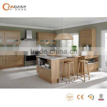 American style traditional solid wood kitchen cabinet design, kitchen wall hanging cabinet