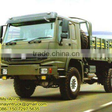 HOWO 4x4 All-wheel Military Truck Cargo Truck