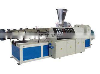 PVC Conical Screw Extrusion Machinery photo-3