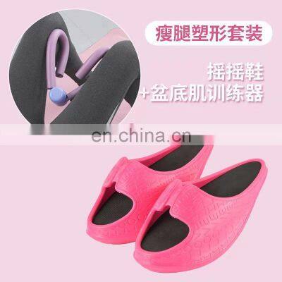 Women's Shoes Weight-loss Japanese Flip Flops Shaking Shoes Stretching Tendons Buttocks Fitness Sports For Women Shoe Slipper photo-4