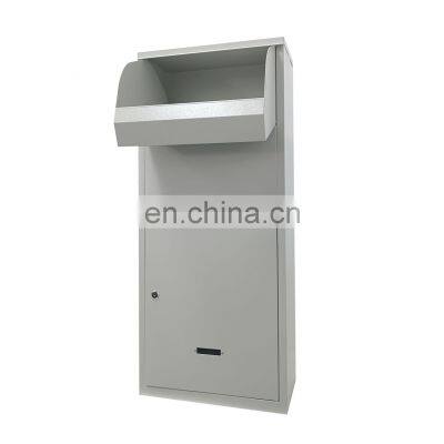 Product Factory Large Metal Apartment Waterproof Free Standing standing Box with security lock Door Drop Box