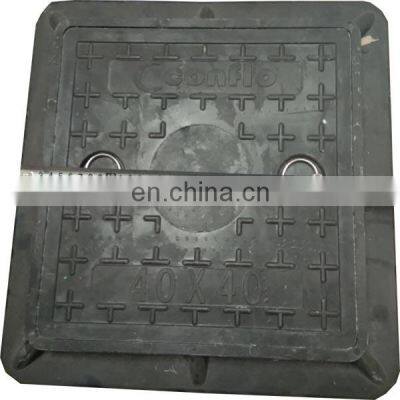 Plastic Square FRP/GRP/SMC/BMC Manhole Cover Composite Manholes And Sewer Covers For The Transit Car photo-2