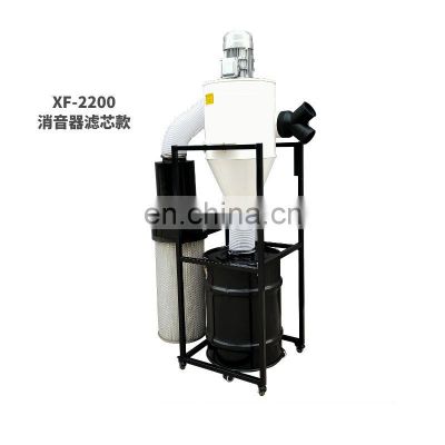 LIVTER Woodworking mobile cyclone dust collector 1.1 kw-3.0kw industrial cloth bag dust collector