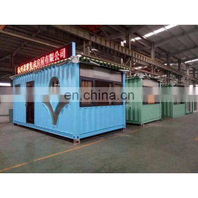 fully furnished container home / mobile kitchen container / modular hotel room container