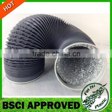 Flexible aluminum foil ventilation duct hose