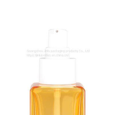 50g Square Round Cap Cream Bottle 40ml Full Cover Press Liquid Foundation Glass Bottle 120ml Toner Bottle photo-2
