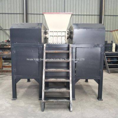 Waste Copper Scrap Stainless Plastic Metal Car Crusher Machine Industrial Heavy Duty Double Shaft Steel Shredder