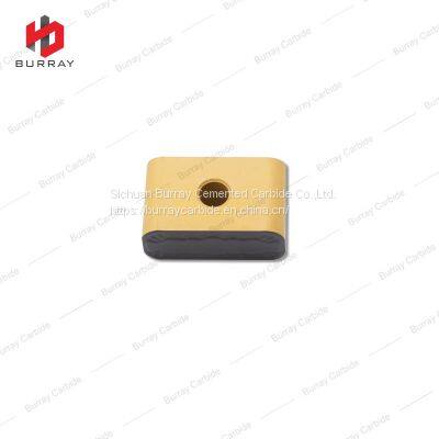 LNUX3019-PR Tungsten Carbide Railway Insert with Bi-color Coating
