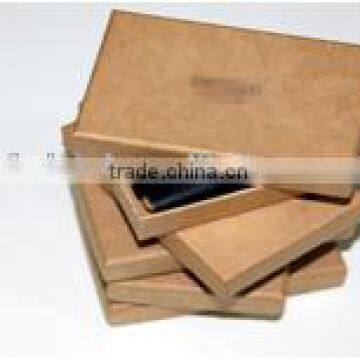 FDT custom New Year promotional gift wallet kraft paper small gift box