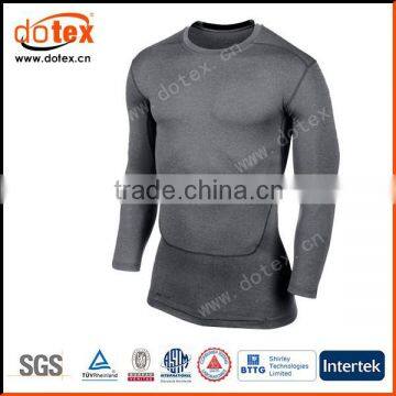 2016 wicking dry rapidly long sleeve compress performance shirt