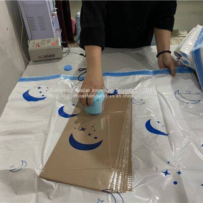 Inspection service China for Vacuum compression bag