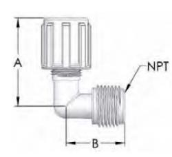 PFA 90 ° external tooth bending joint MEA