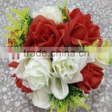 Hot sale artificial flower ball for wedding decoration artificial flower fake flower home decoration flower