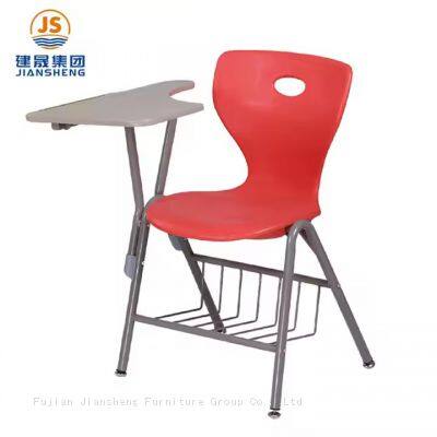 JS College Plastic School Training Chair With Writing Pad for Students photo-3
