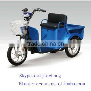 electric scooter with seat for cargo