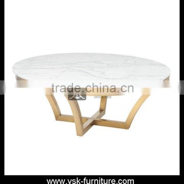 CT-156 Luxury Hotel Furniture Beautiful Hall Marble Coffee Table