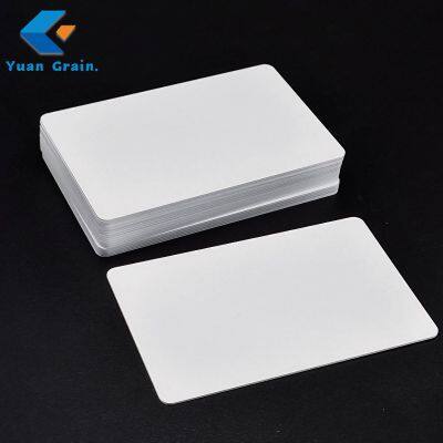 NFC 213/215 White PVC Card Waterproof RFID Card NFC Communication Interface 13.56MHz Frequency Made Plastic White Matte Material photo-2