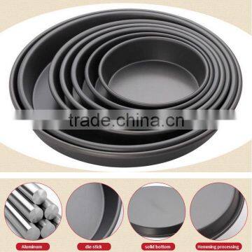 Aluminum Non-stick Coating Pizza Pan,Metallic Non Stick 14-Inch Deep Dish Pizza Pan photo-5