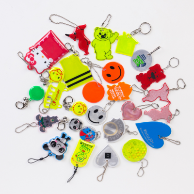 Reflective key tag