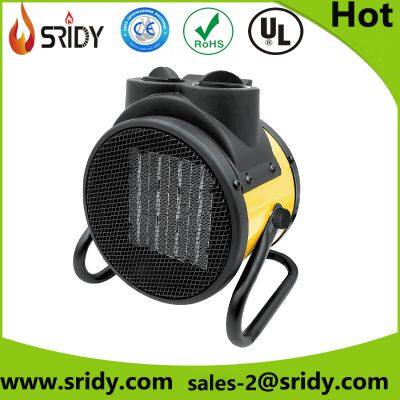 (BH-30R1)Energy-Saving 2000W Stainless Steel Space Heater - Safety Certified Freestanding Design with Auto Shut-Off Electric Fan Heater
