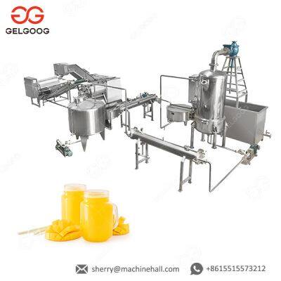 Automatic Mango Juice Machine Mango Processing Machinery Mango Juice Production Process