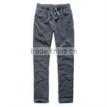 Fashionable plain dyed knitting jersey pants for ladies