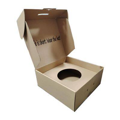 Deluxe Custom Logo Hat Box With Handle Designed for Premium Boutique Collections