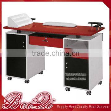 High Quality Colorful Movable Manicure Table with Wheels