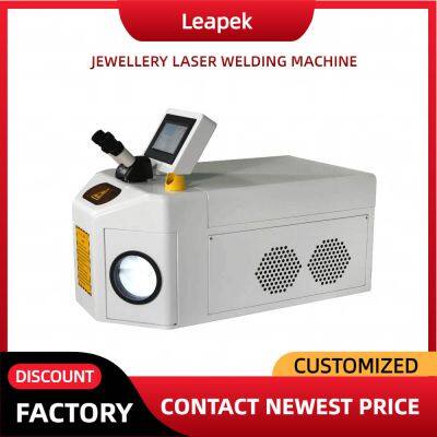 200W Jewelry Yag Spot Laser Welder Gold Silver Laser Welding Machines Laser Soldering Equipment for Bracelet Necklace