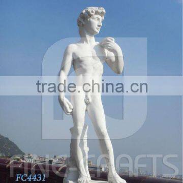 Polyresin David statue garden sculpture art