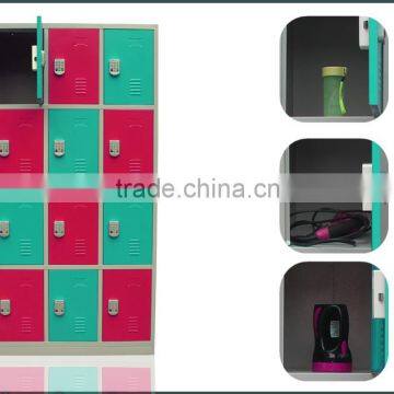 Multiple Door Double Color Steel Almirah Gym Clothing Cabinet photo-2