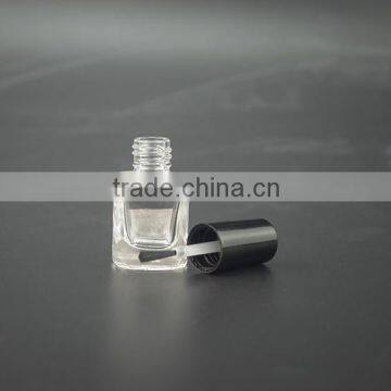 Free Sample! Wholesale 2016 Trendy Design Custom Made Electroplated uv Gel 13ml Empty Glass Nail Polish Bottles With Cap Brush