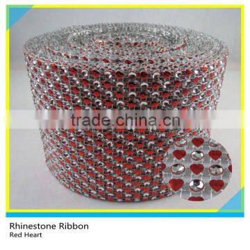 18 Rows Crystal Plastic Black Base Wedding Trimming Mesh 10 Yards photo-5