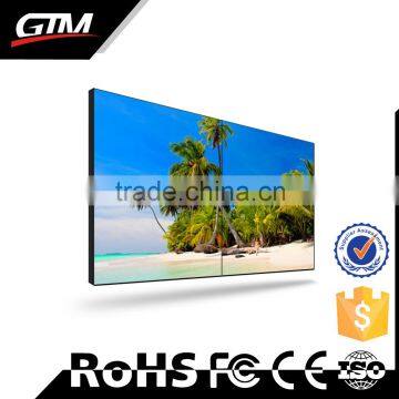 led panel video media panel ad board display for advertising hd monitor usb led wall mounted display boards 55 inch*12 PCS