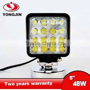 48W square led working light for SUV 48W led work lamp