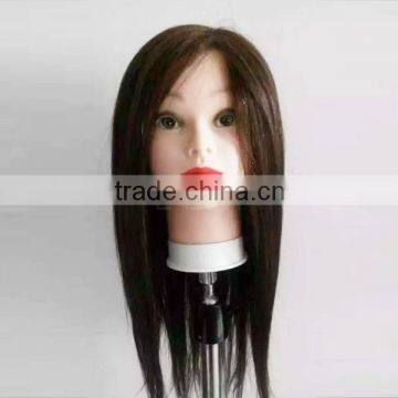 Wholesale Mannequie Head With Training Wig Natural Hair Could be Curled Dyed and Cut photo-5