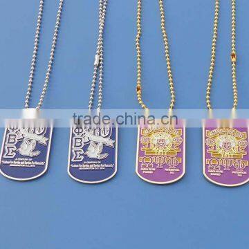 Silver Gold Custom Logo Omega Psi Phi Sorority Charms Wholesale Necklace