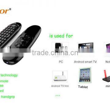 2.4G Air mouse wireless keyboard tv remote control for heng tv box hong kong lg smart tv PC101