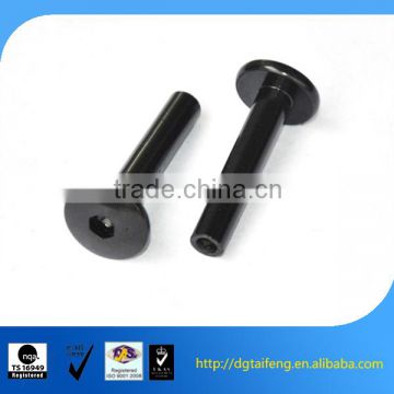 black oxide hex socket semi tubular rivet