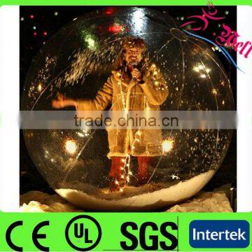 snow ball inflatable halloween snow globe pop up dome tent-hot selling