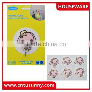 Lovely animal shape suction hook for childern