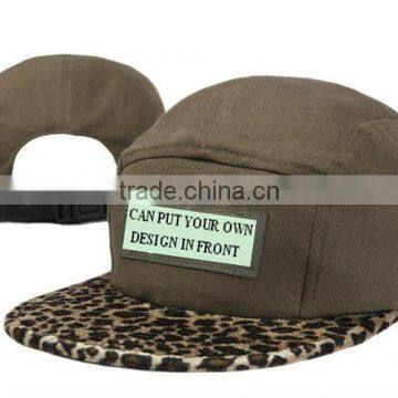 custom downy leopard print brim Snapbacks hat