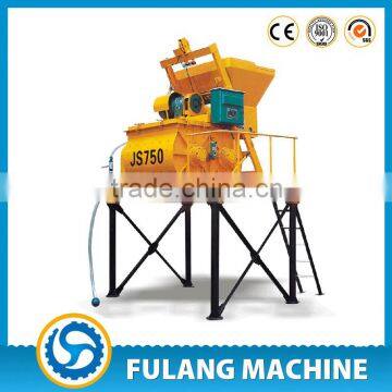 China JS750 universal cement concrete mixer machine