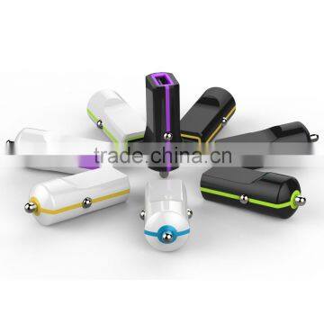 5V 2.4A universal USB car charger,meet CE,FCC