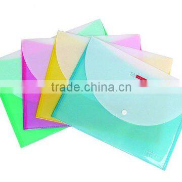 Wallet Shape and PP,pp Material a4 size file envelope