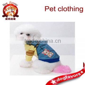 2014 Summer new Cute bear pet clothing wholesale dog clothes teddy clothes