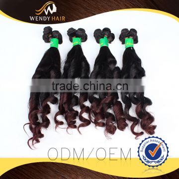 OEM factory SPRIAL CURL 33 body wave remi brazilian hair weave