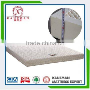 Luxury comfortable 6inch 100% natural 7-zone latex mattress